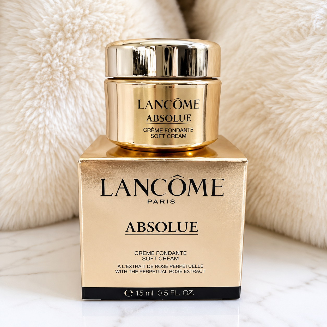New in Box Lancôme Absolue Soft Cream With Grand Rose Extracts 15ml / 0.5oz