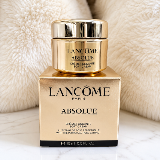 New in Box Lancôme Absolue Soft Cream With Grand Rose Extracts 15ml / 0.5oz