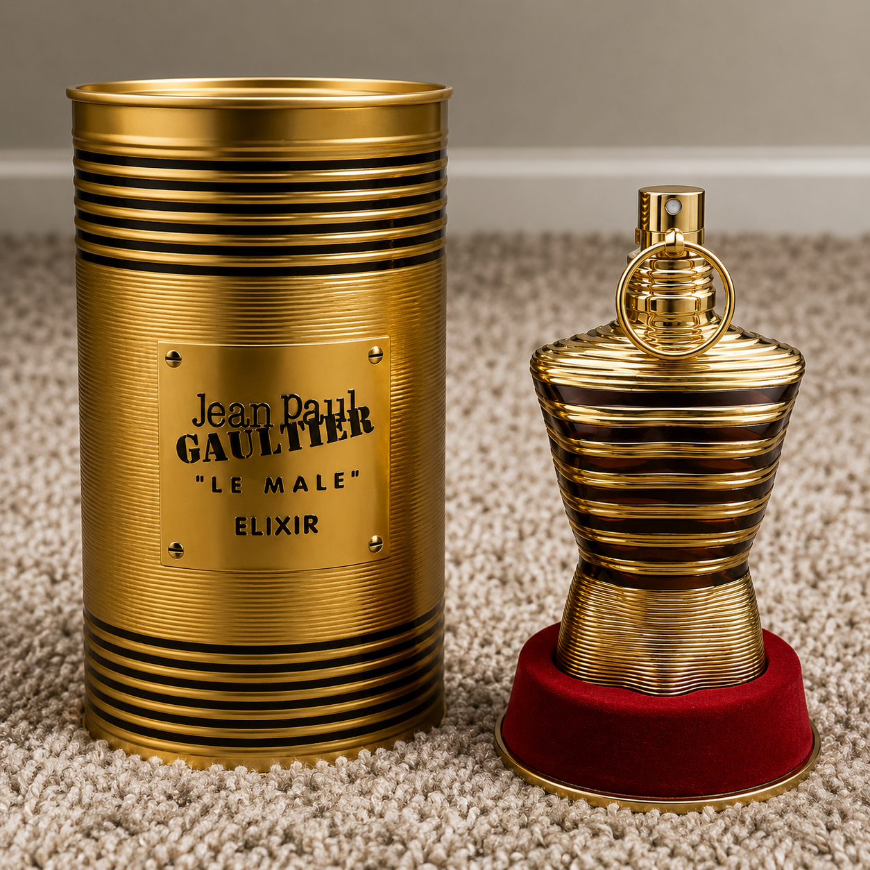 Jean Paul Gaultier le Male Elixir. In The USA.