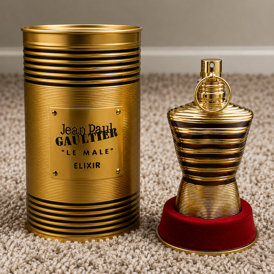 Jean Paul Gaultier le Male Elixir. In The USA.