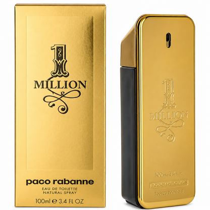 Paco Rabanne 1 Million Eau de Toilette 3.4 oz Spray for Men