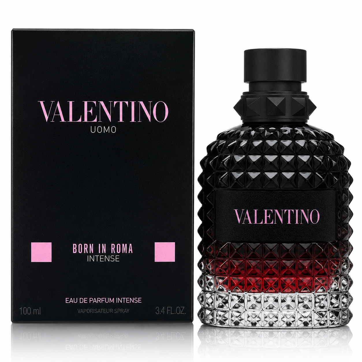 Valentino Uomo Born In Roma INTENSE EDP Intense Spray for Men 3.4 oz. Sealed Box