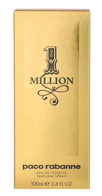 Paco Rabanne 1 Million Eau de Toilette 3.4 oz Spray for Men