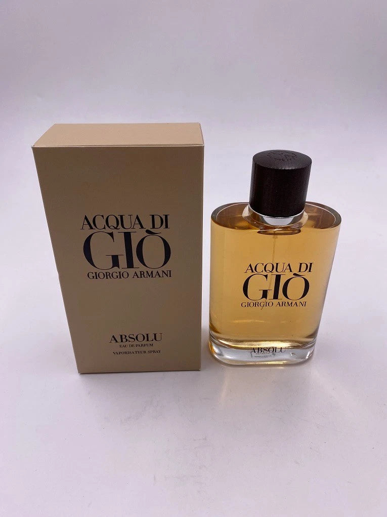 Acqua Di Gio Absolu by Giorgio Armani 4.2 oz EDP Cologne Men New