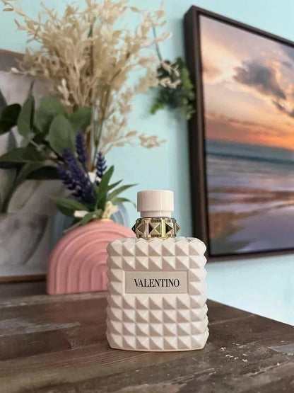 VALENTINO DONNA BORN IN ROMA IVORY EAU DE PARFUM SPRAY 3.4 Oz / 100 ml NEW