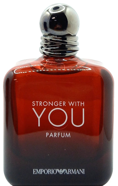 EMPORIO ARMANI STRONGER WITH YOU PARFUM SPRAY FOR MEN 3.3 Oz / 100 ml BRAND NEW!