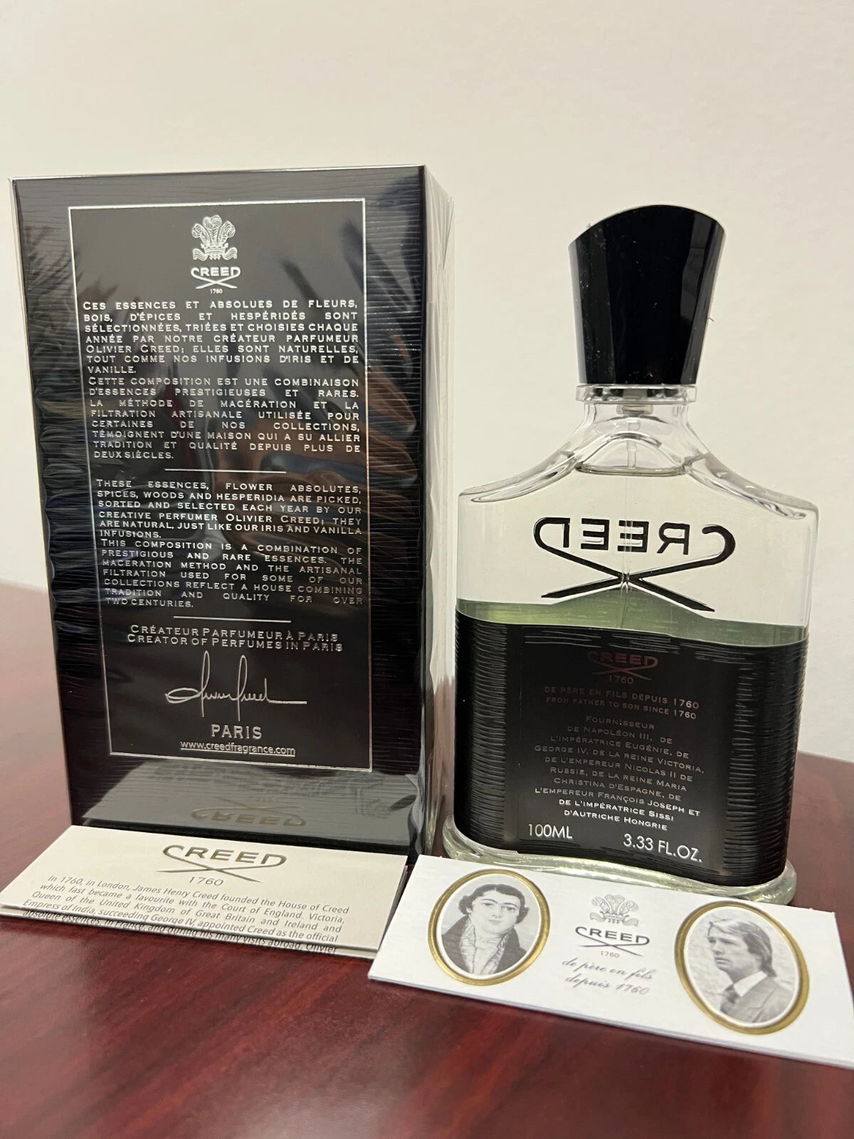 *Authentic* CREED AVENTUS FOR MEN 3.3 FL oz / 100 ML EDP Spray Batch # L4222A11A