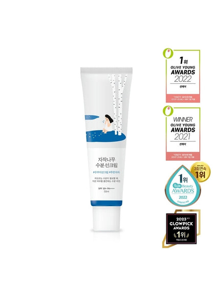 ROUND LAB Birch Juice Moisturizing Sun Cream 50ml k-beauty