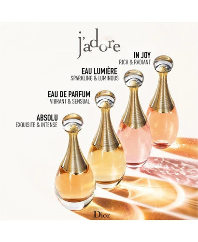 NEW J'adore by Christian Dior Eau De Parfum Spray for Women 3.4 Oz